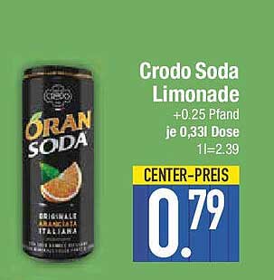 Crodo Soda Limonade