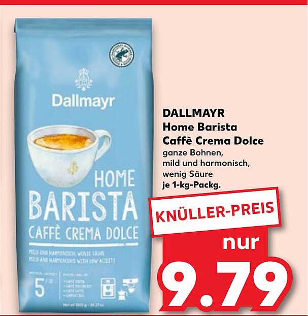 DALLMAYR Home Barista Caffè Crema Dolce