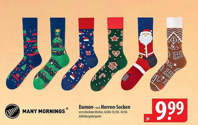 Damen- und Herren-Socken