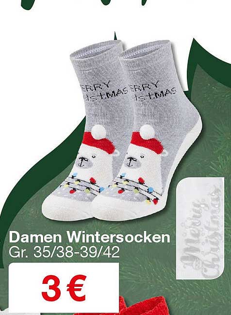 Damen Wintersocken