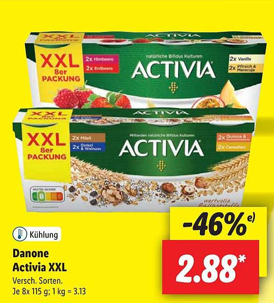 Danone Activia XXL