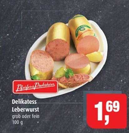 Delikatess Leberwurst