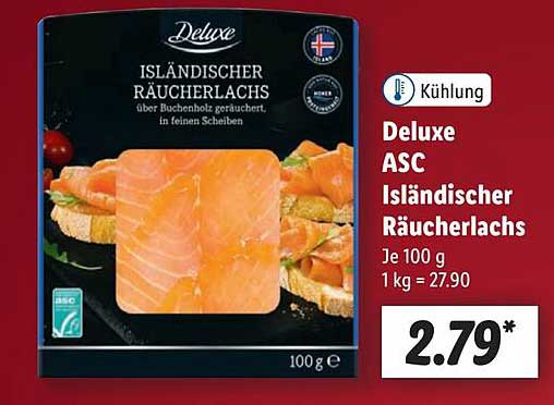 Deluxe ASC Isländischer Räucherlachs