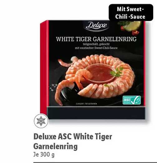 Deluxe ASC White Tiger Garnelengring