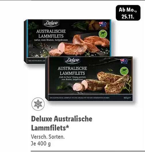 Deluxe Australische Lamfilets*