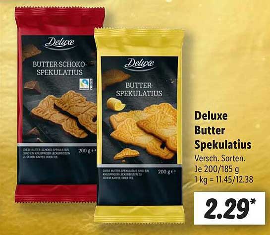 Deluxe Butter Spekulatius