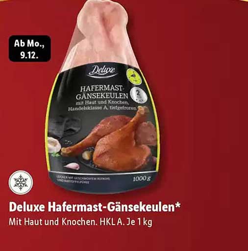 Deluxe Hafermast-Gänsekeulen*