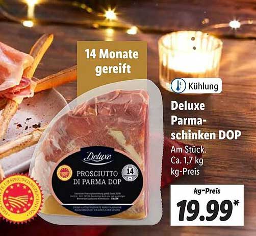 Deluxe Parmaschinken DOP