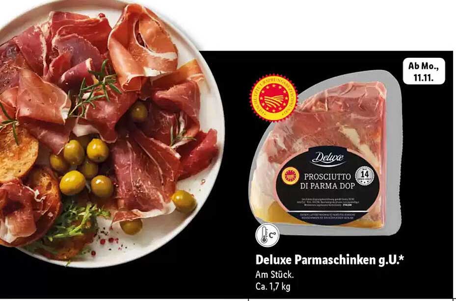 Deluxe Parmaschinken g.U.*