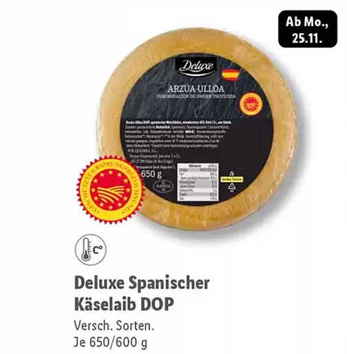 Deluxe Spanischer Käselaib DOP