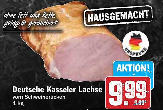 Deutsche Kasseler Lachse vom Schweinerücken