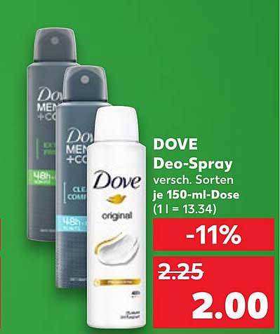 DOVE Deo-Spray