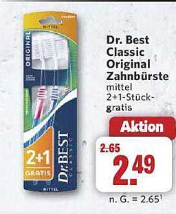 Dr. Best Classic Original Zahnbürste