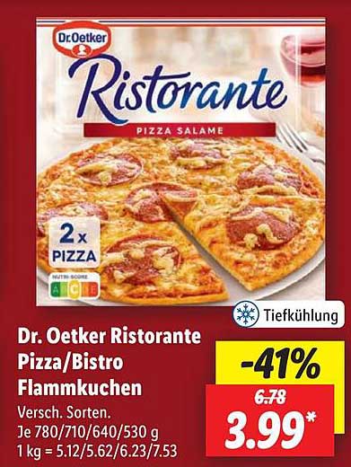 Dr. Oetker Ristorante Pizza Salame