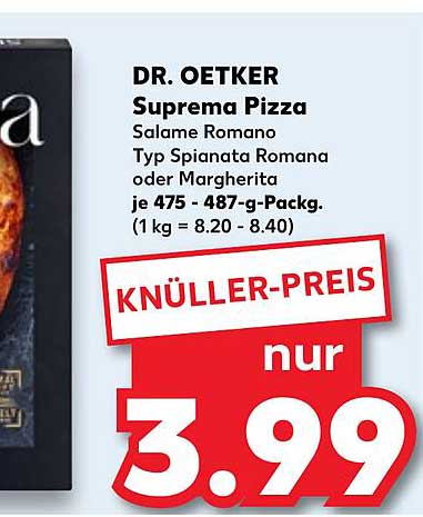 DR. OETKER Suprema Pizza