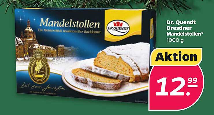 Dr. Quendt Dresdner Mandelstollen