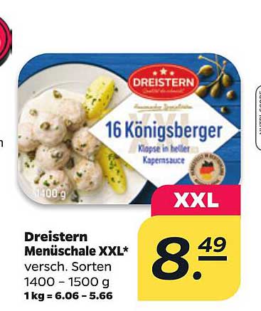 Dreistern Menüschale XXL*