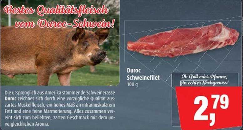 Duroc Schweinefilet