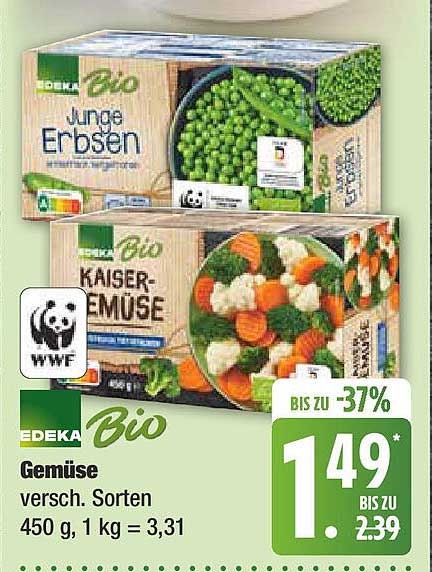 EDEKA Bio Gemüse