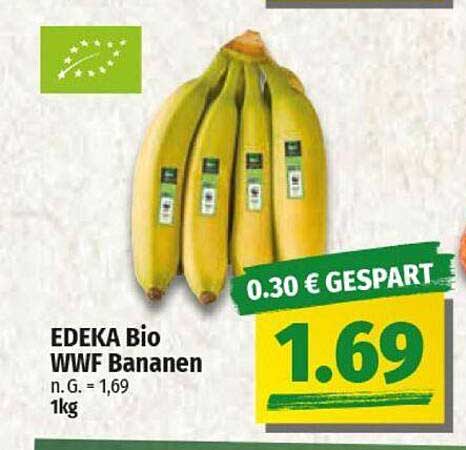 EDEKA Bio WWF Bananen