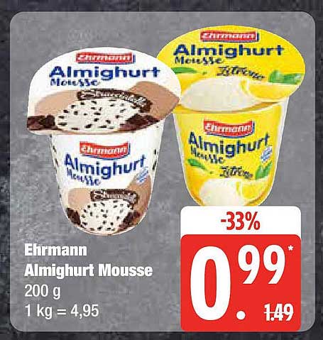 Ehrmann Almighurt Mousse