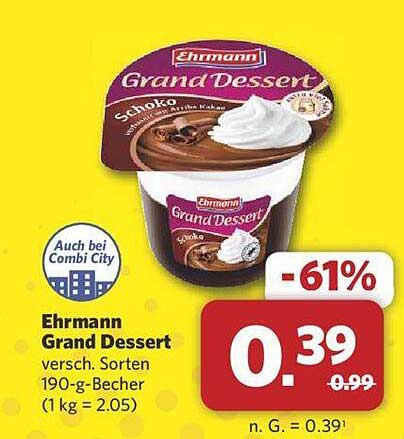 Ehrmann Grand Dessert