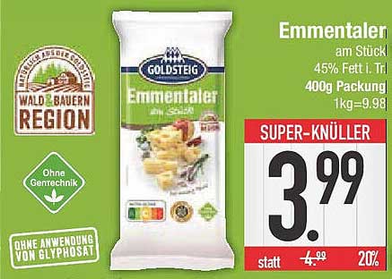 Emmentaler am Stück