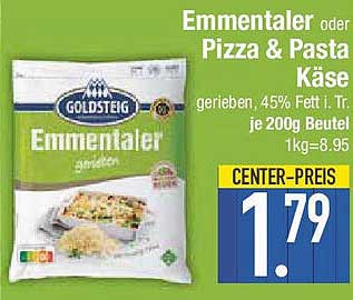 Emmentaler oder Pizza & Pasta Käse