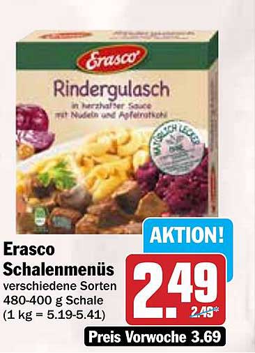 Erasco Rindergulasch