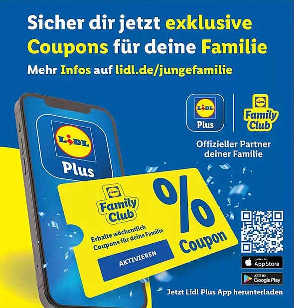 exklusive Coupons für deine Familie