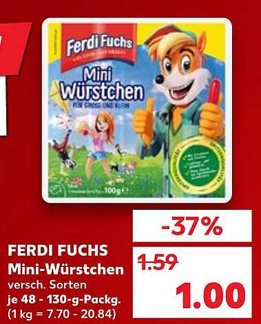 FERDI FUCHS Mini-Würstchen