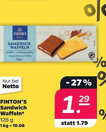 FINTON’S Sandwich Waffeln