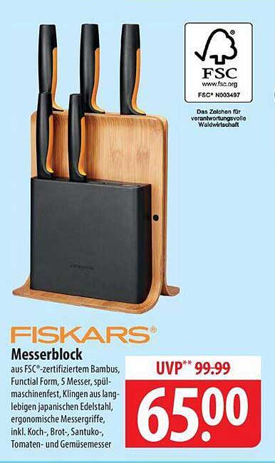 FISKARS Messerblock