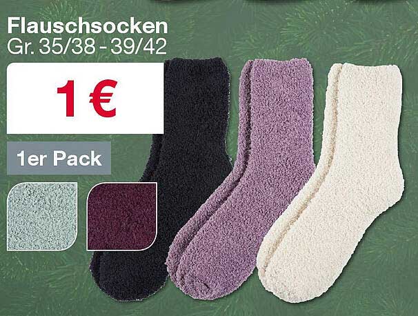 Flauschsocken