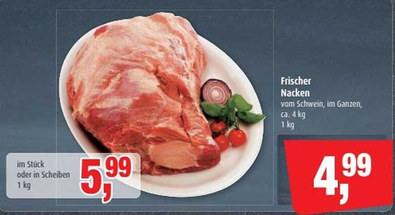 Frischer Nacken