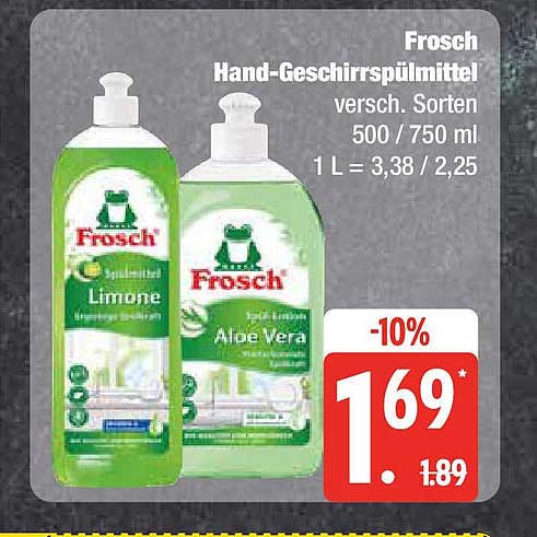 Frosch Hand-Geschirrspülmittel