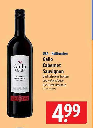 Gallo Cabernet Sauvignon