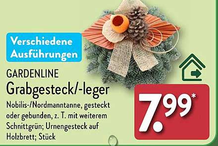 GARDENLINE Grabgesteck/-leger