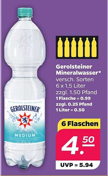 Gerolsteiner Mineralwasser*