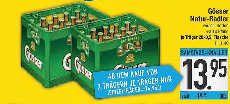 Gösser Natur-Radler