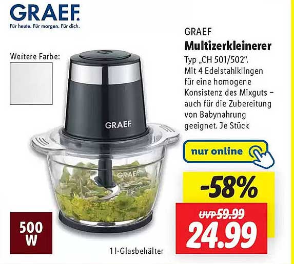 GRAEF Multizerkleinerer