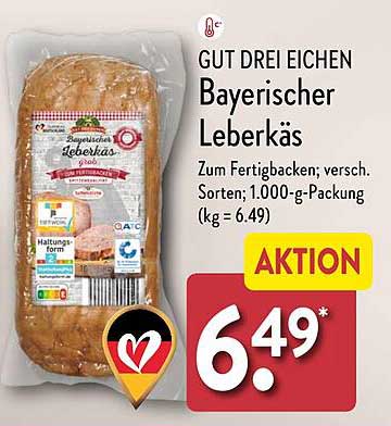 GUT DREI EICHEN Bayerischer Leberkäse