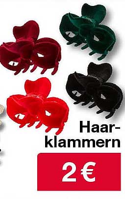 Haarklammern