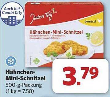 Hähnchen-Mini-Schnitzel