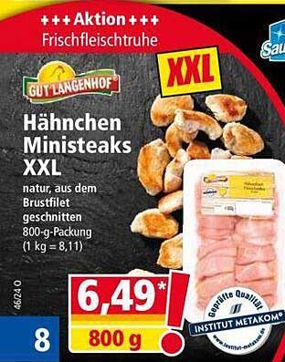 Hähnchen Ministeaks XXL