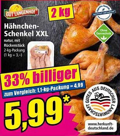 Hähnchen-Schenkel XXL