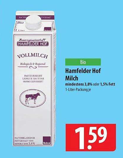 Hamfelder Hof Milch