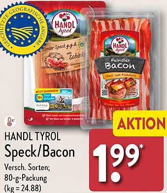 HANDL TYROL Speck/Bacon