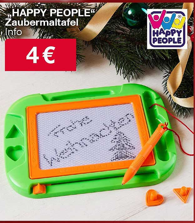 „HAPPY PEOPLE“ Zaubermaltafel