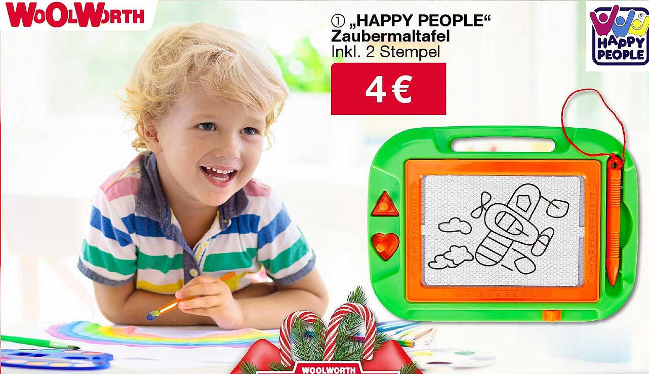 „HAPPY PEOPLE“ Zaubermaltafel